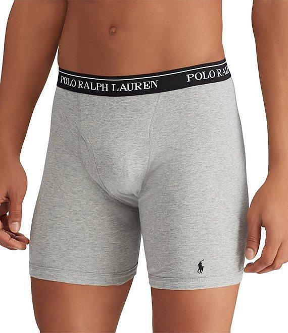 Polo Ralph Lauren Classic Fit Long Leg Boxer Briefs 3-Pack Product Image