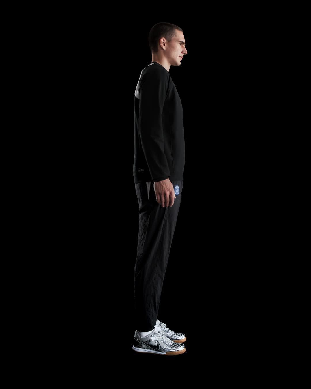 Paris Saint-Germain Third Nike Mens Total 90 Soccer Crew-Neck Top | HQ9782-010 Product Image