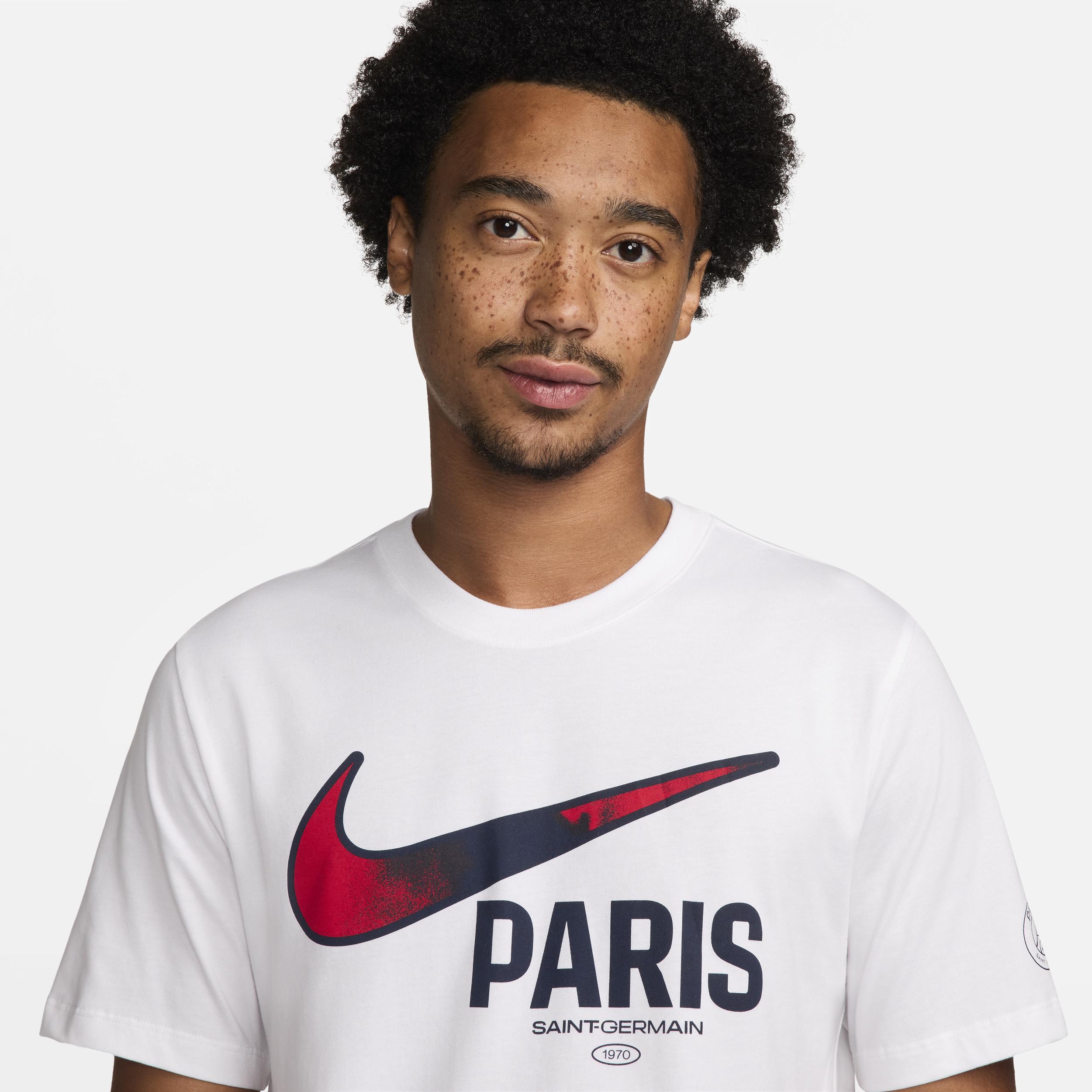 Paris Saint-Germain Swoosh Nike Men's Soccer T-Shirt Product Image