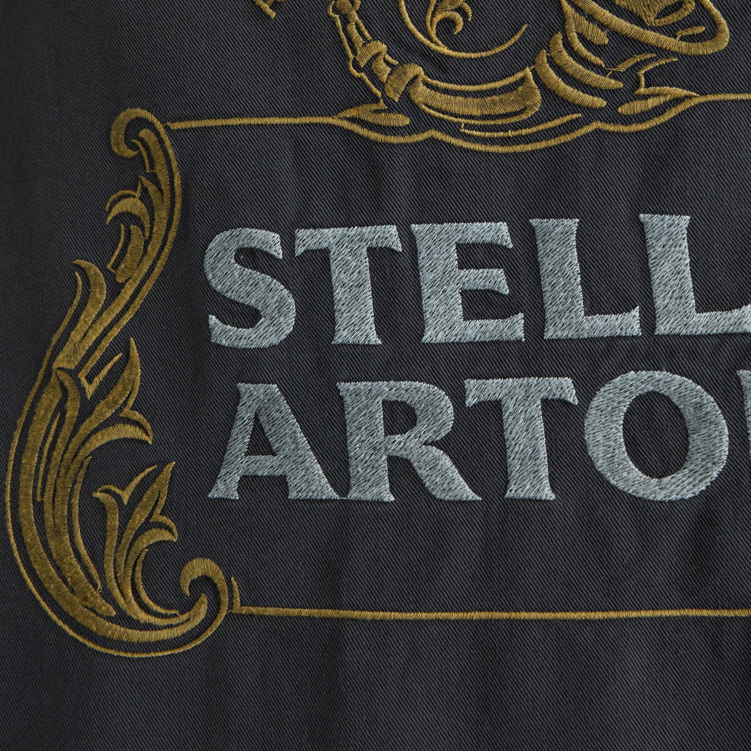 Short-Sleeve Cropped Modelo Workwear Button-Up Shirt Product Image