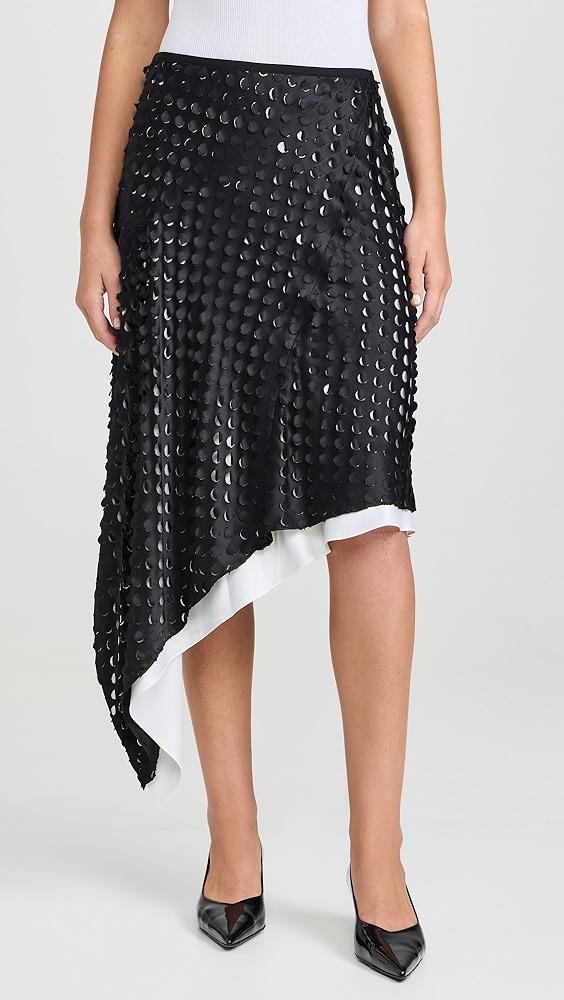 Helmut Lang Scarf Hem Skirt | Shopbop Product Image