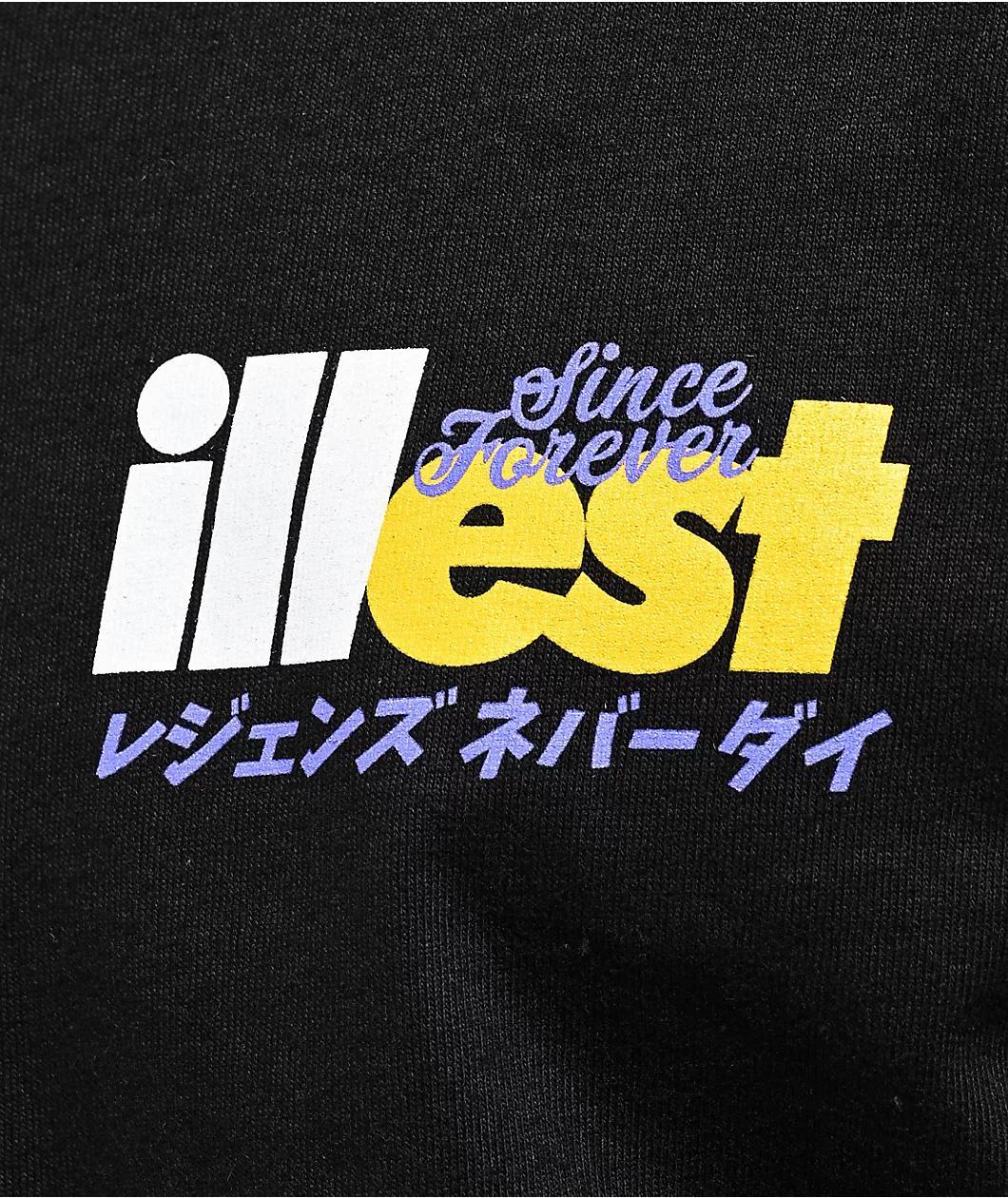 Illest ILL1 MTRSPRTS Black T-Shirt Product Image