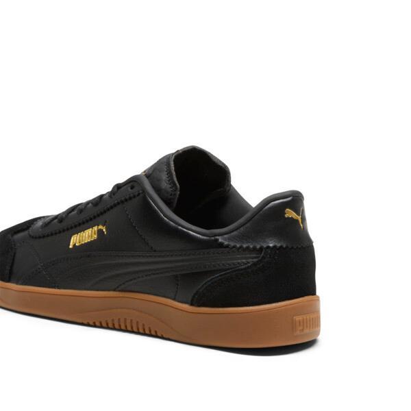 PUMA Club 5v5 Lux Women's Sneakers in Black/Gold Product Image