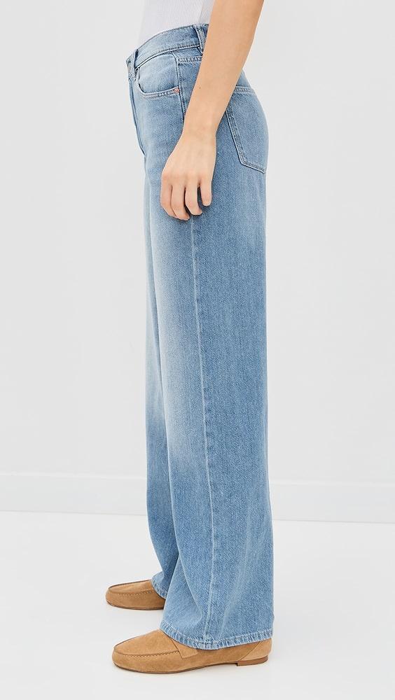 DL1961 DL Aura Hepburn Wide Leg High Rise Jeans | Shopbop Product Image