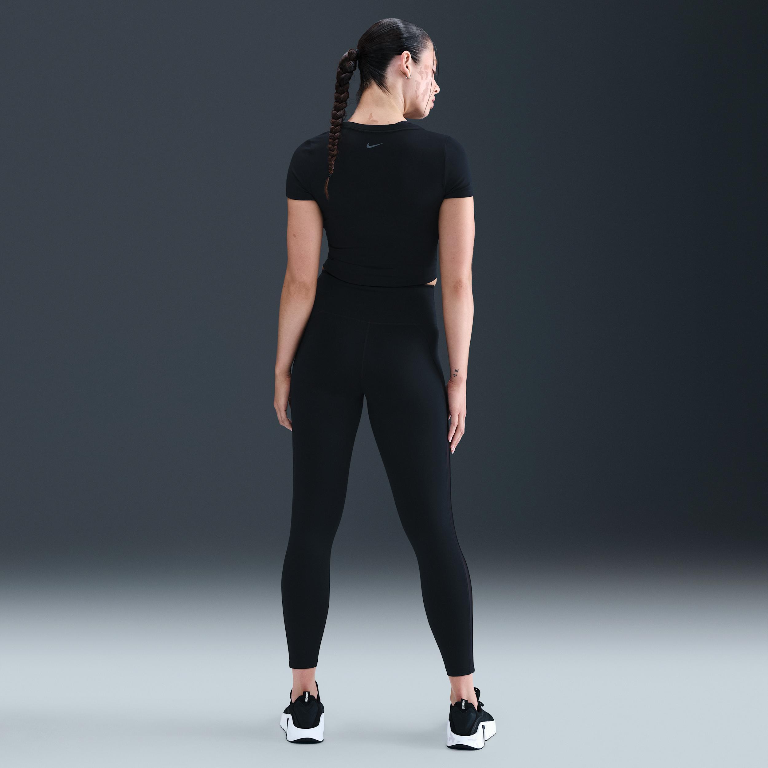 Nike Womens One High-Waisted 7/8 Leggings | HV2292-010 Product Image