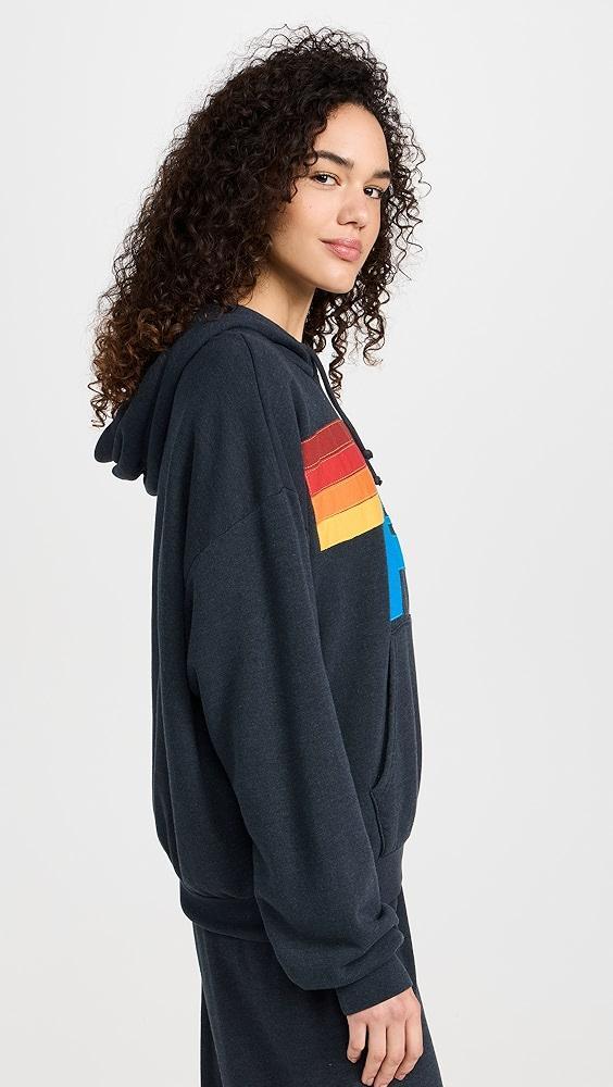 Aviator Nation Logo Stitch Pullover Hoodie | Shopbop Product Image