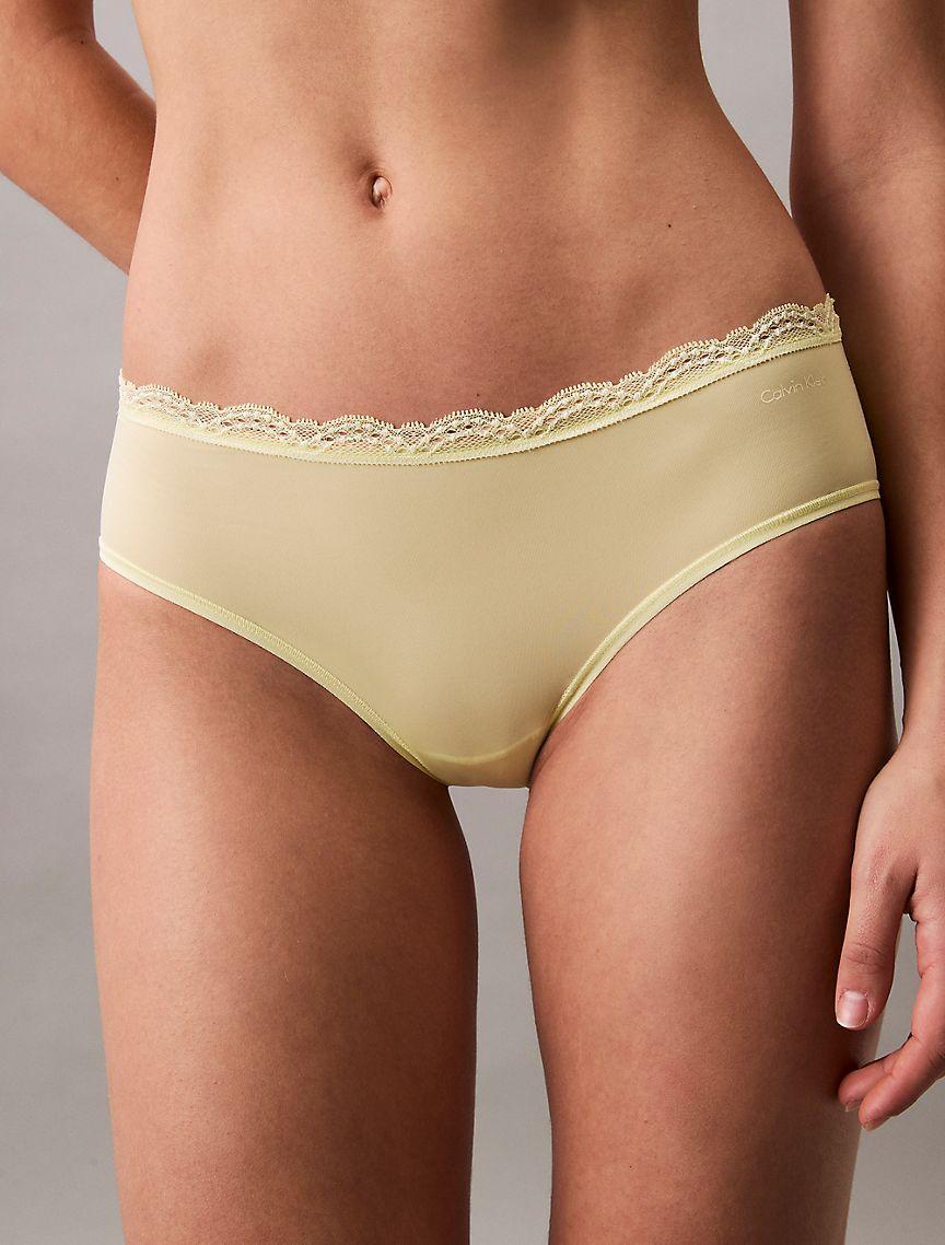 Microfiber Stretch with Lace Hipster Product Image