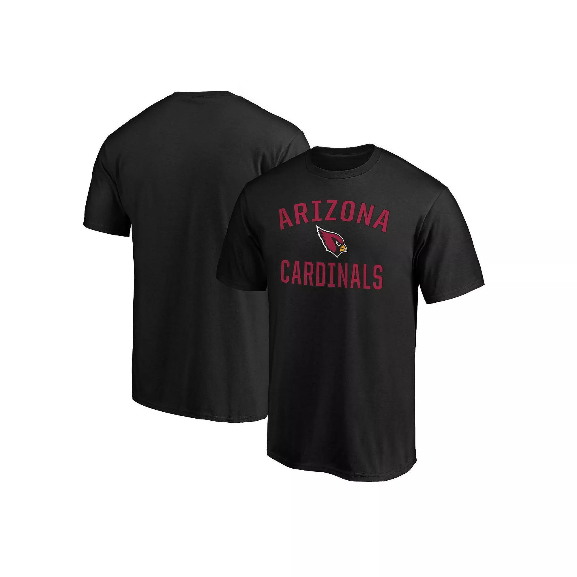 Men's Fanatics  Black Arizona Cardinals Victory Arch T-Shirt, Size: Medium Product Image