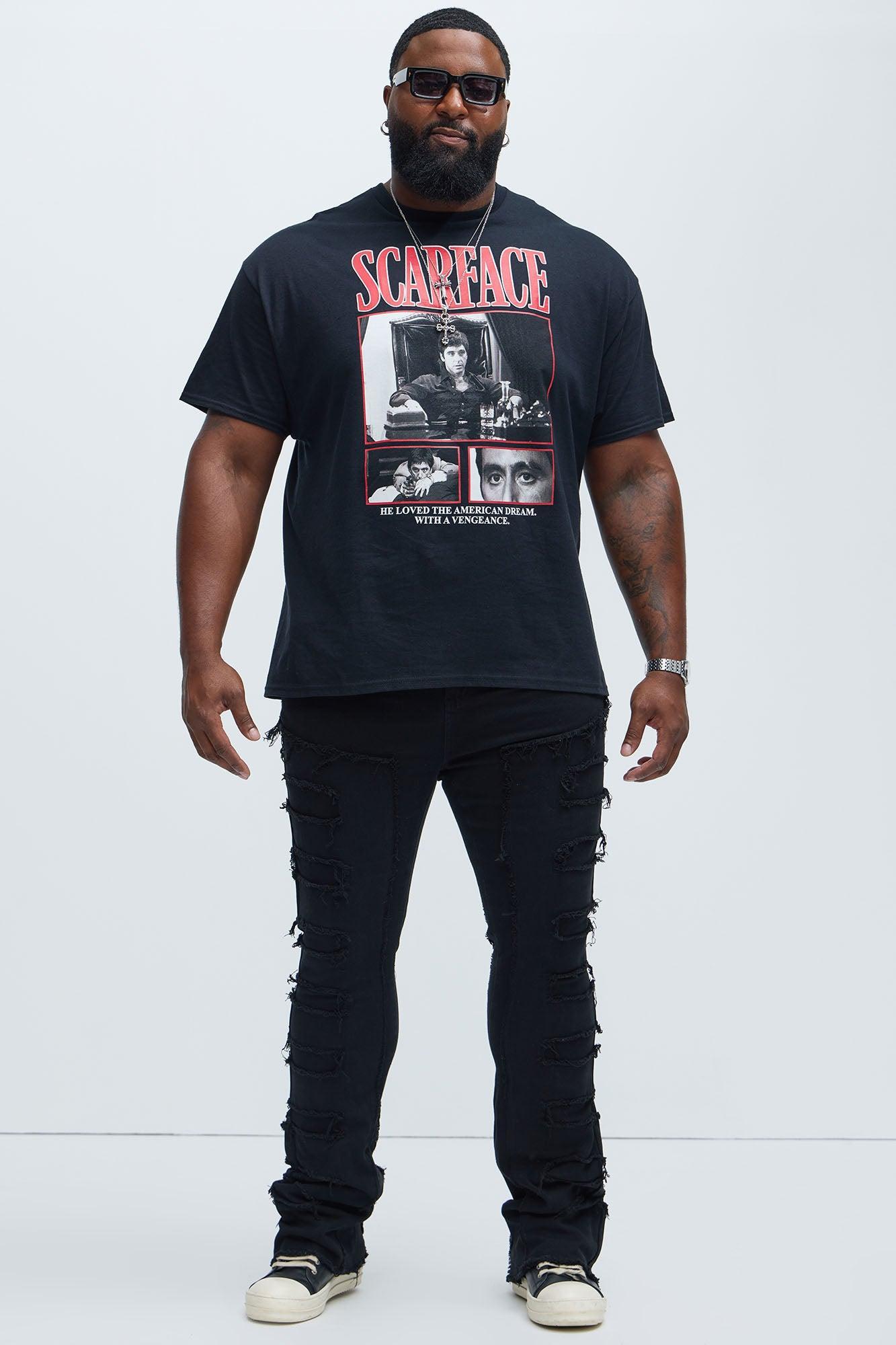 Scarface American Way Short Sleeve Tee - Black Product Image