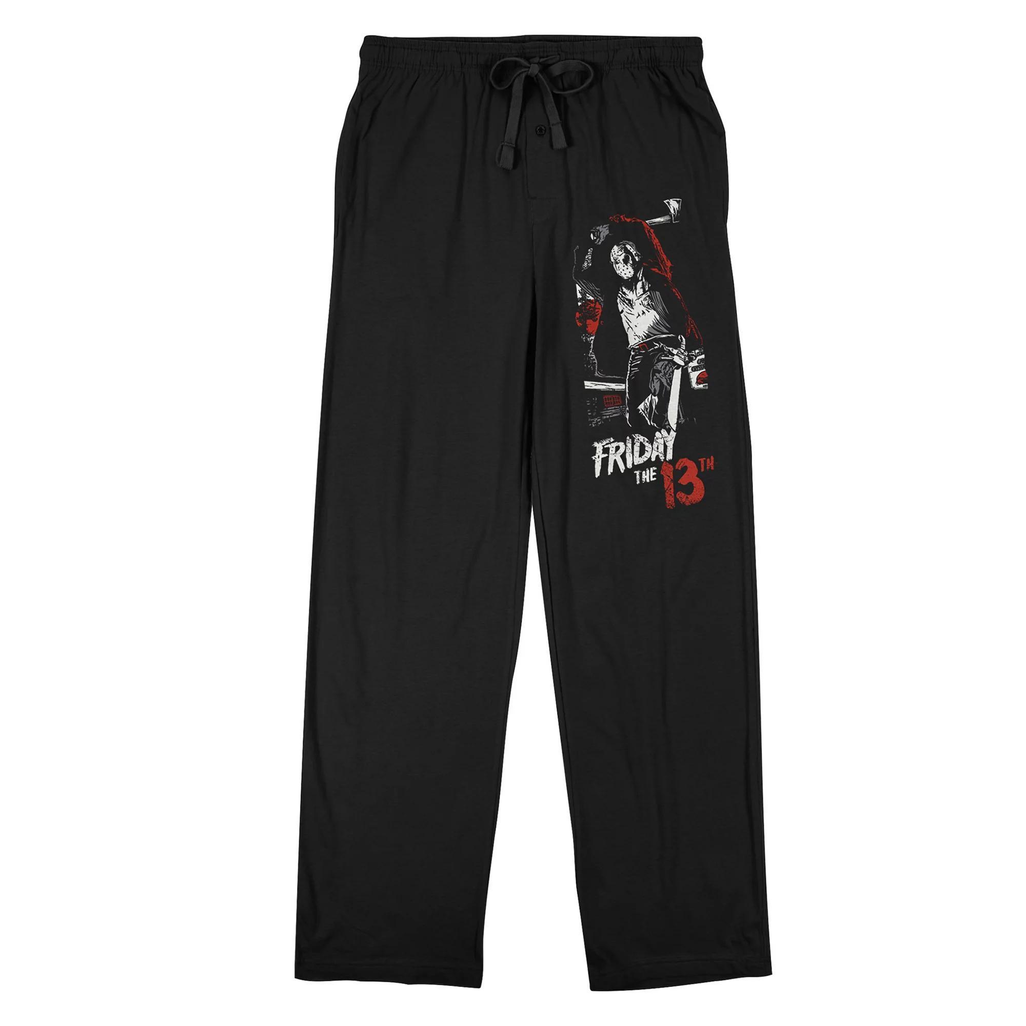 Men's Friday the 13th Jason's Axe Pajama Pants,  Product Image