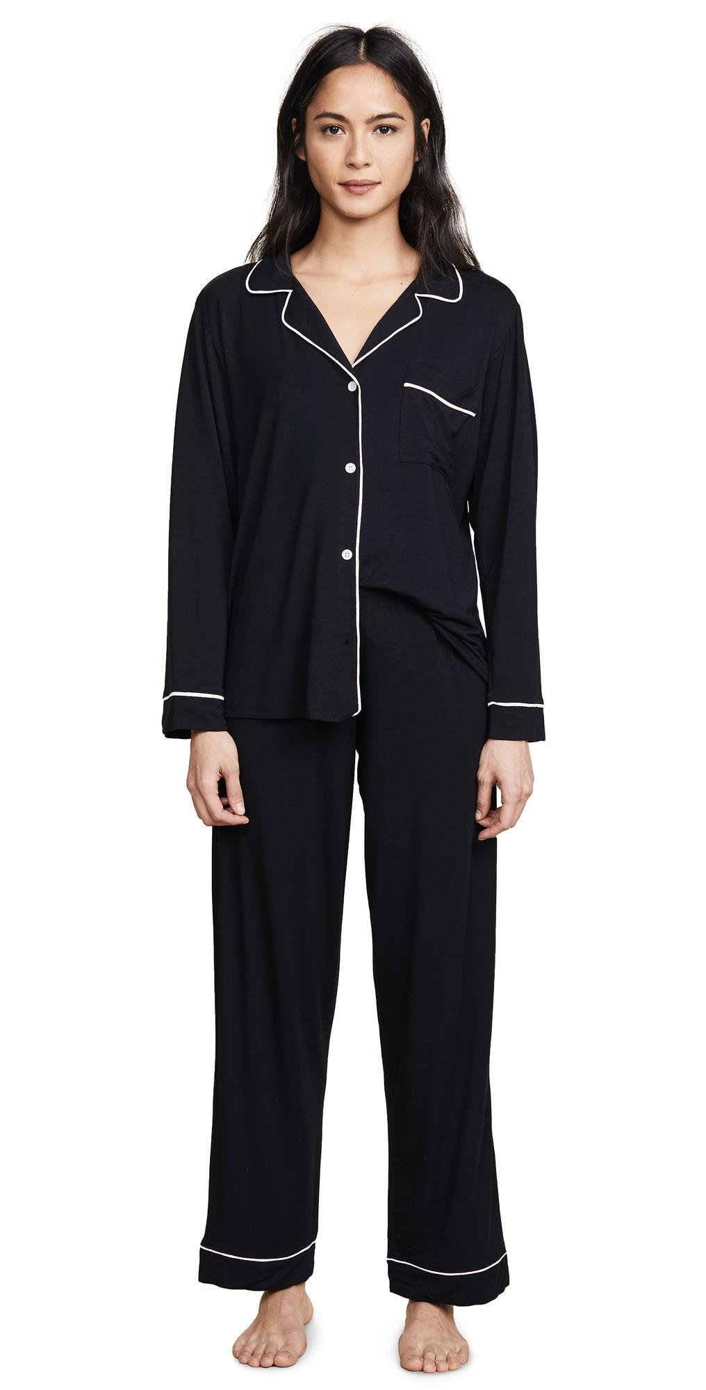 Eberjey Gisele PJ Set Navy/Ivory M Product Image