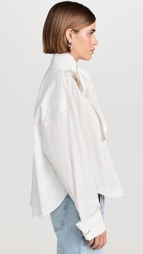 Marques Almeida Loose Tie Shirt | Shopbop Product Image