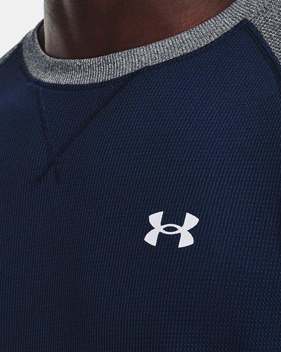 Men's UA Waffle Crew Long Sleeve Product Image