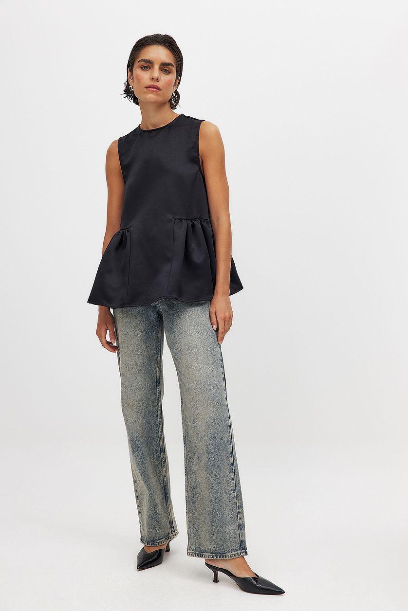 High Neck Volume Top Product Image