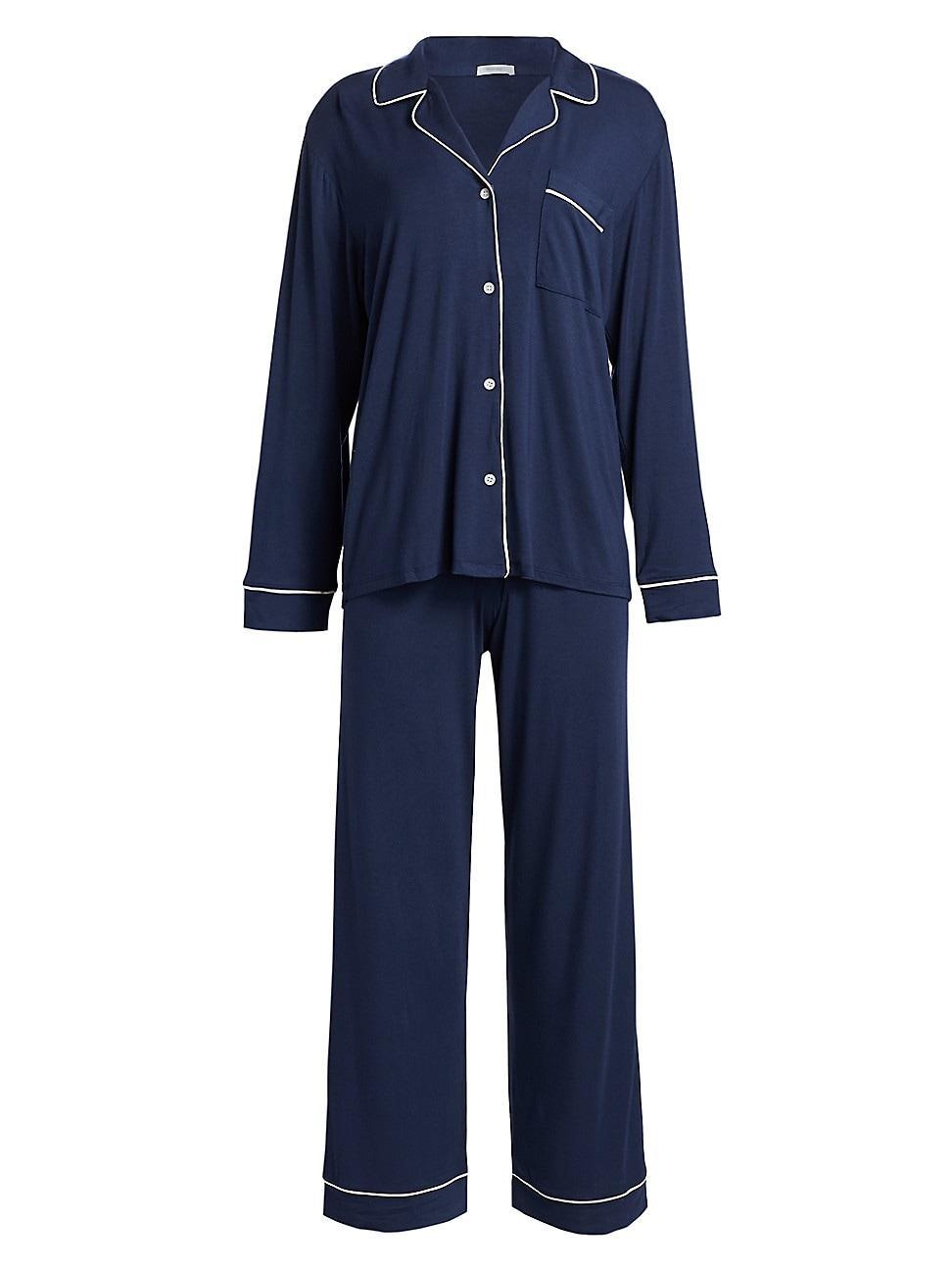 Eberjey Gisele PJ Set Navy/Ivory M Product Image