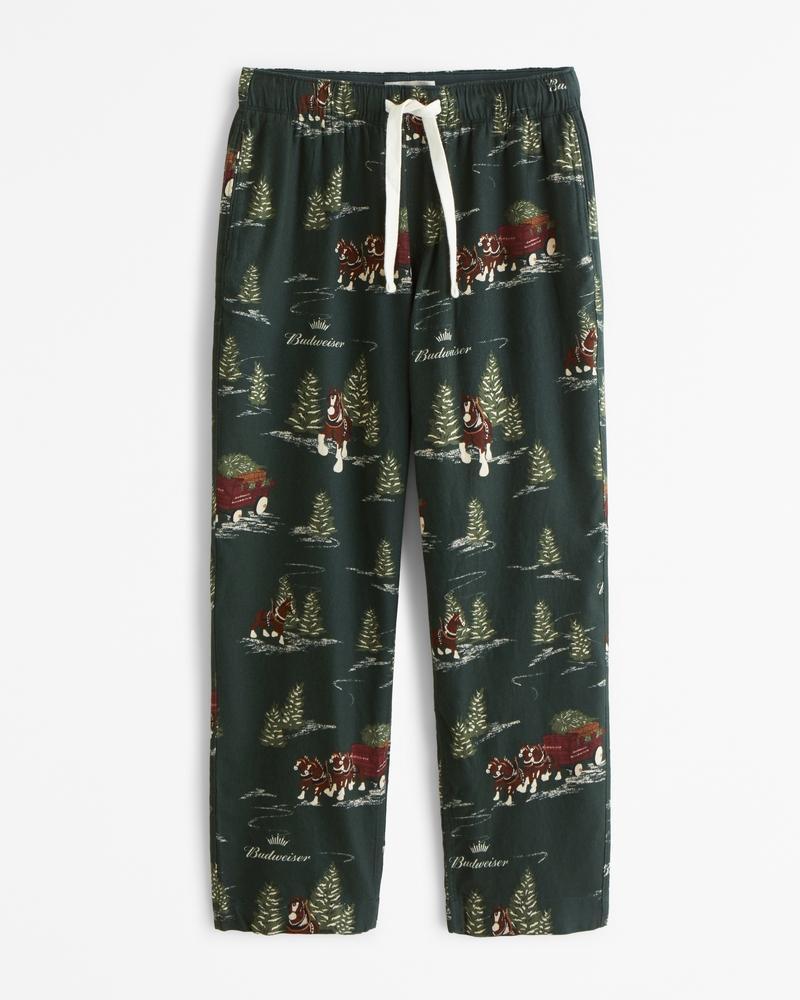 Budweiser Graphic Flannel Sleep Pant Product Image