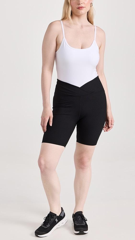 Year of Ours V Waist Biker Shorts | Shopbop Product Image