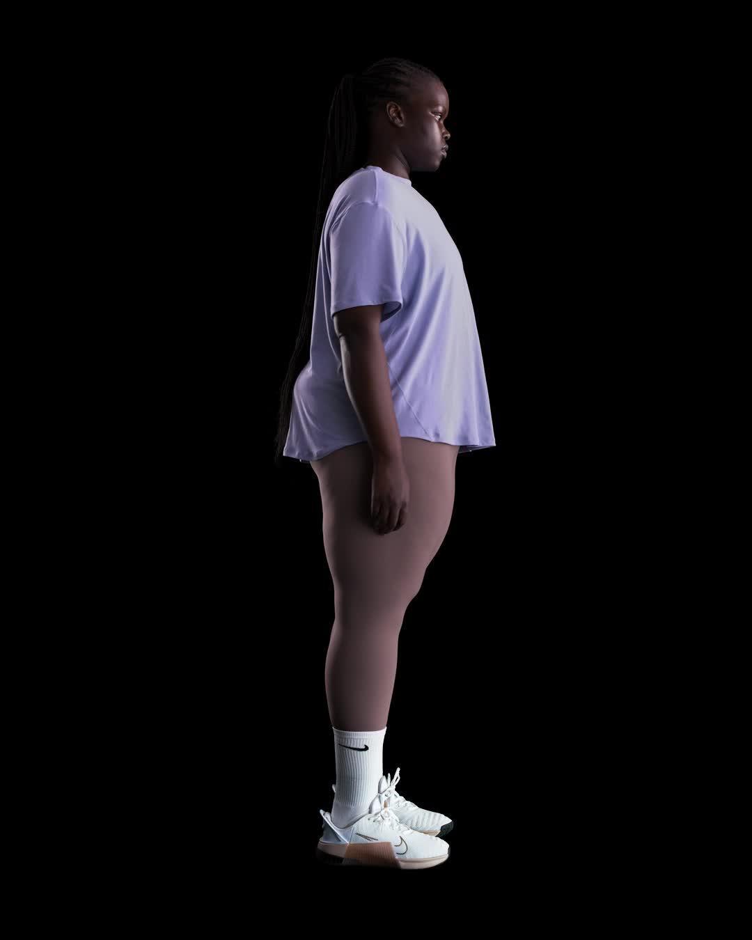 Nike One Relaxed Women's Dri-FIT Short-Sleeve Top (Plus Size) Product Image