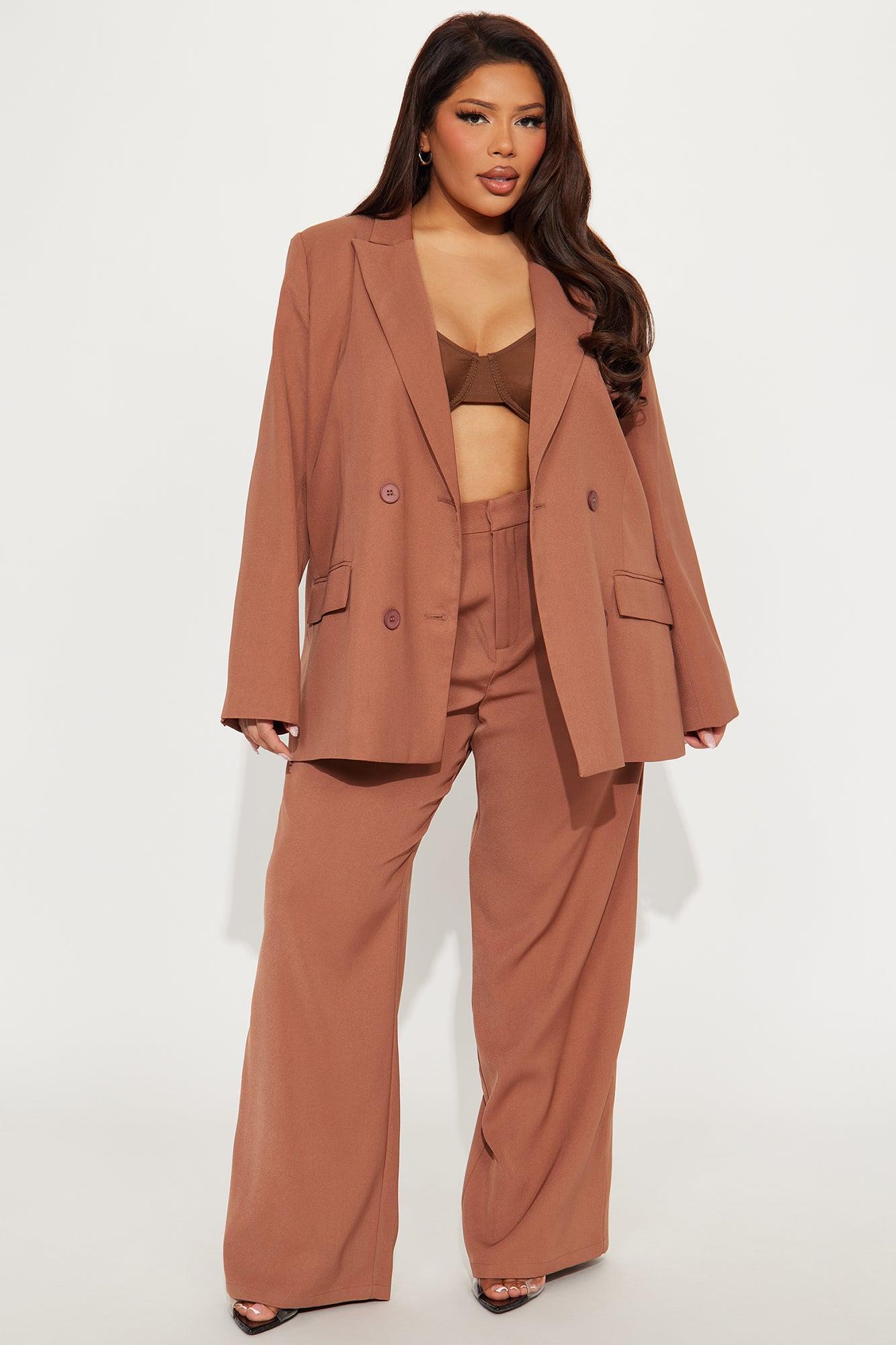 Making Deliverables Blazer - Mocha Product Image