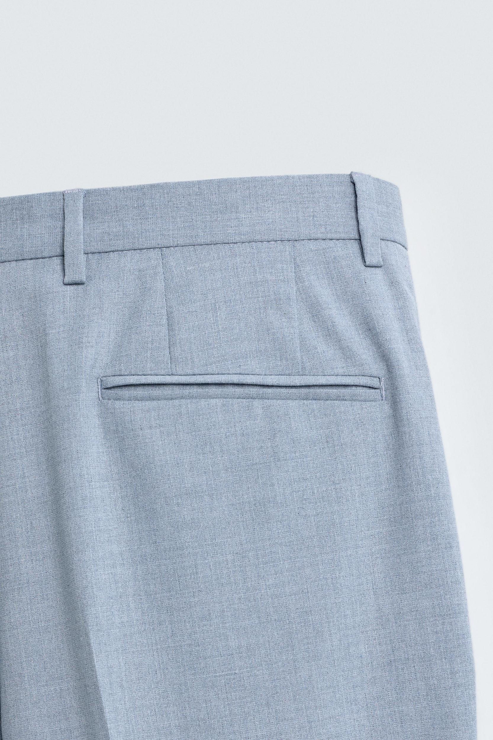 SLIM FIT SUIT PANTS Product Image