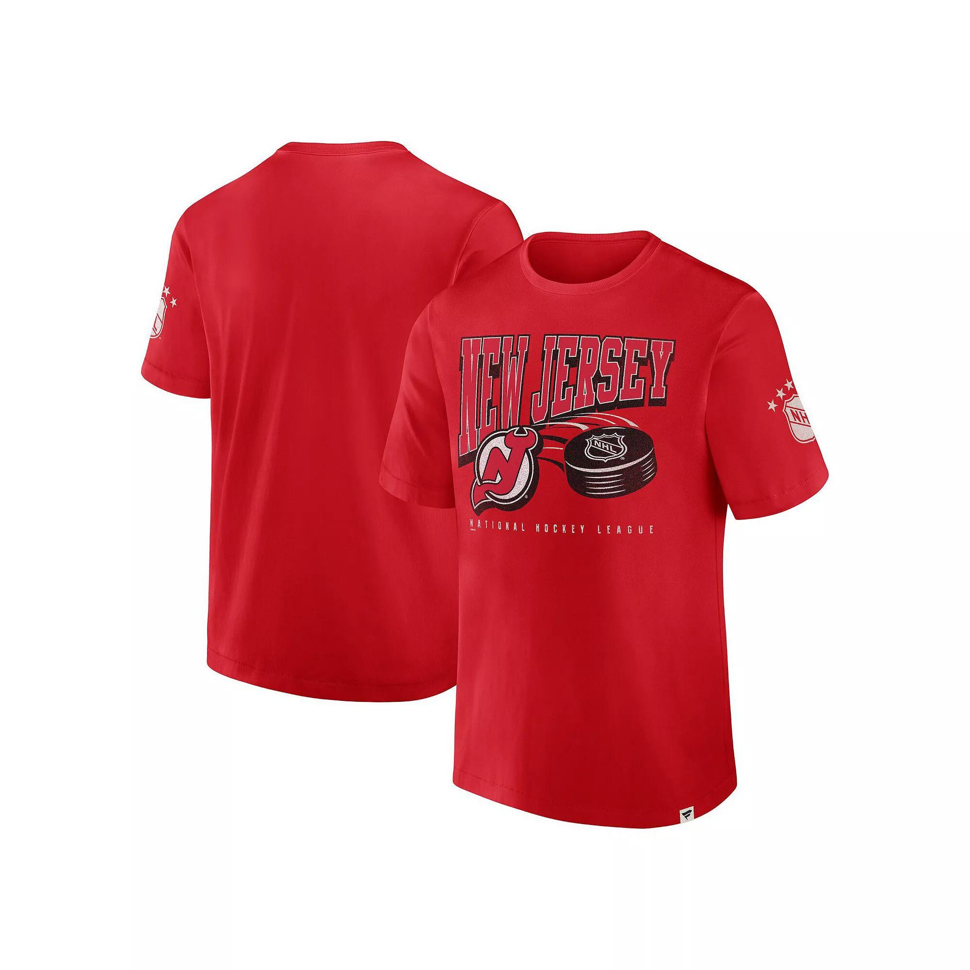 Men's Fanatics Red New Jersey Devils Decades Collection Made To Last T-Shirt, Size: Medium, Nhl Red Product Image
