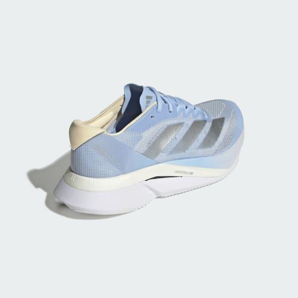 adidas Adizero Boston 12 Shoes Dash Grey 7.5 Womens Product Image