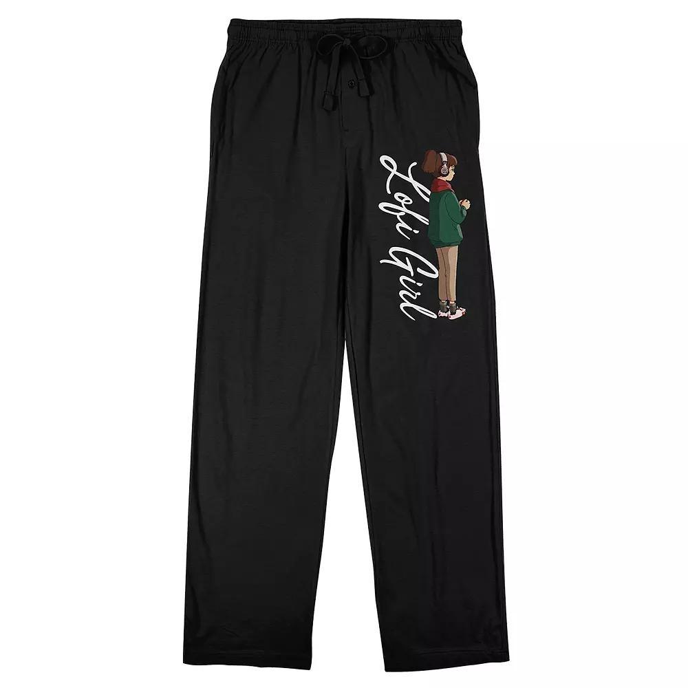 Men's Lofi Girl Pajama Pants,  Product Image
