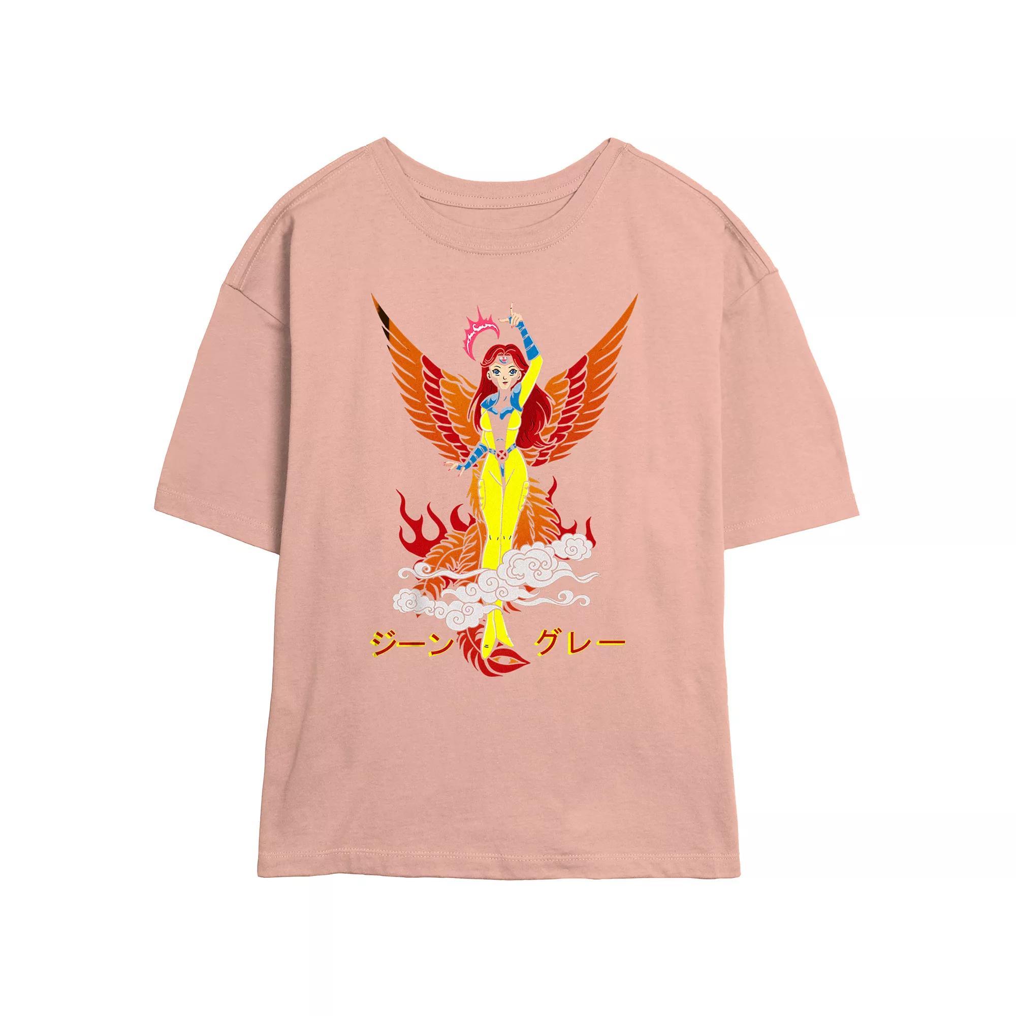 Juniors' X-Men Jean Grey Becoming Phoenix Skimmer Graphic Tee, Girl's,  Product Image