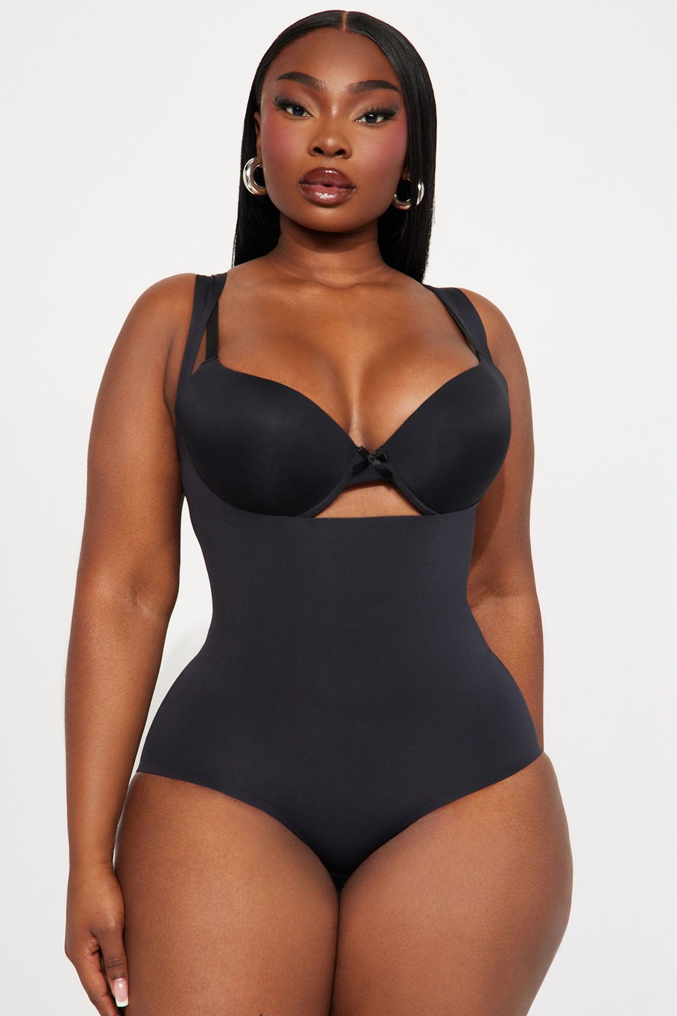 Feeling Good Smoothing Shapewear Bodysuit - Black Product Image