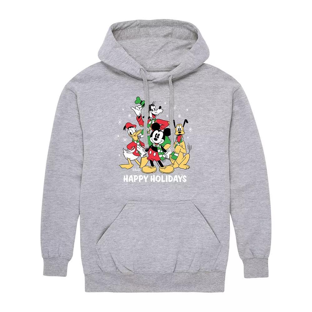 Disney's Mickey Mouse & Friends Men's Happy Holidays Graphic Hoodie,  Product Image