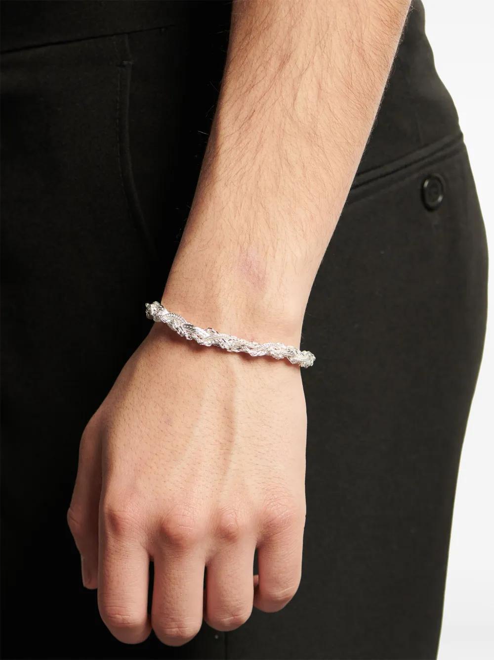 EMANUELE BICOCCHI Rope-chain Silver Bracelet Product Image