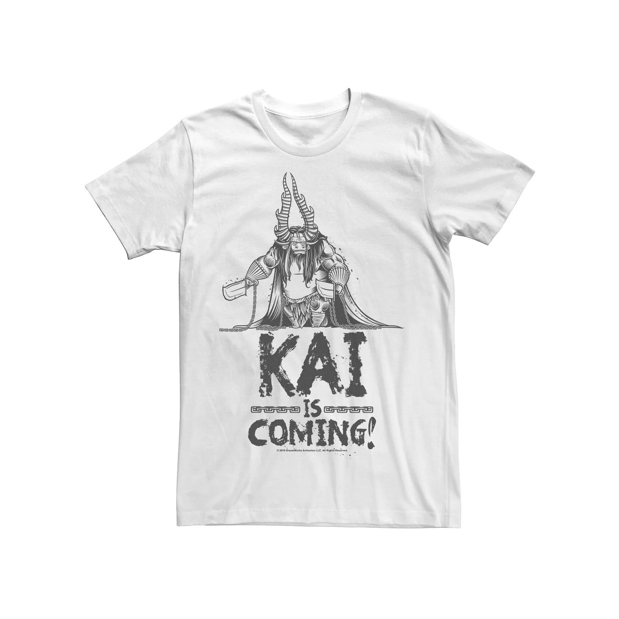 Men's Kung Fu Panda Kai Is Coming Sketch Portrait Tee,  Product Image