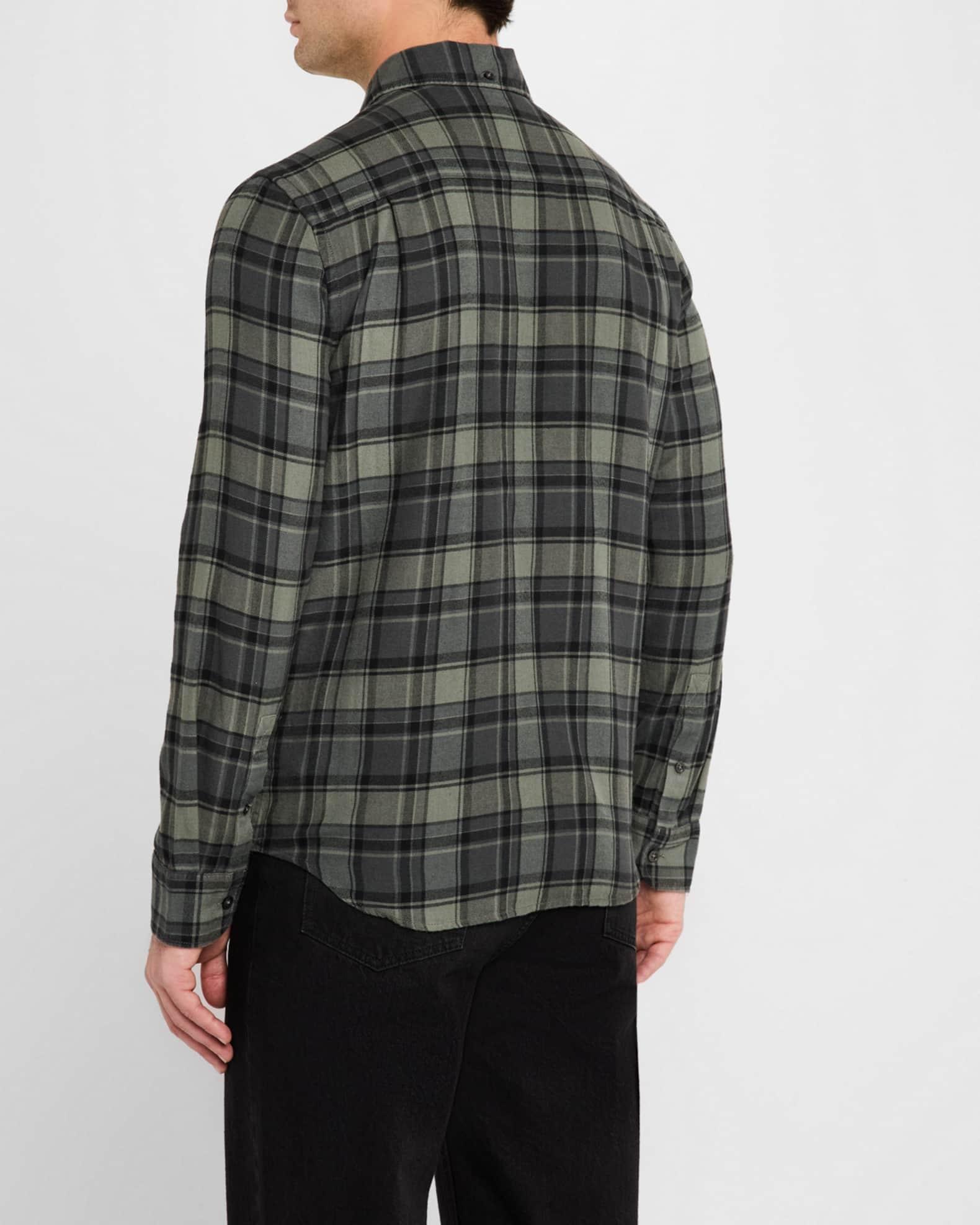 Men's Oliver Flannel Button-Down Shirt Product Image