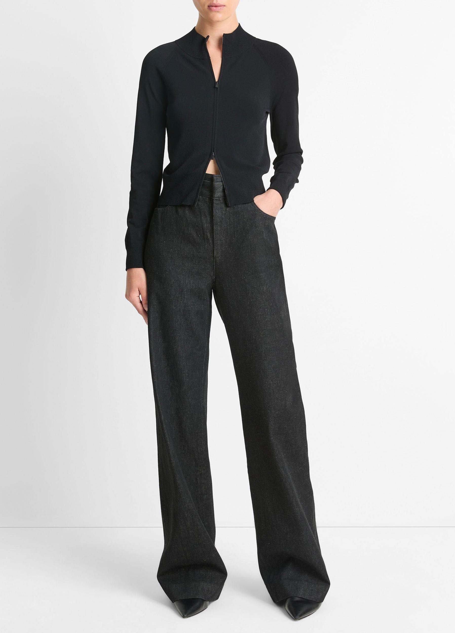 Plaid Satin Slip Skirt Product Image