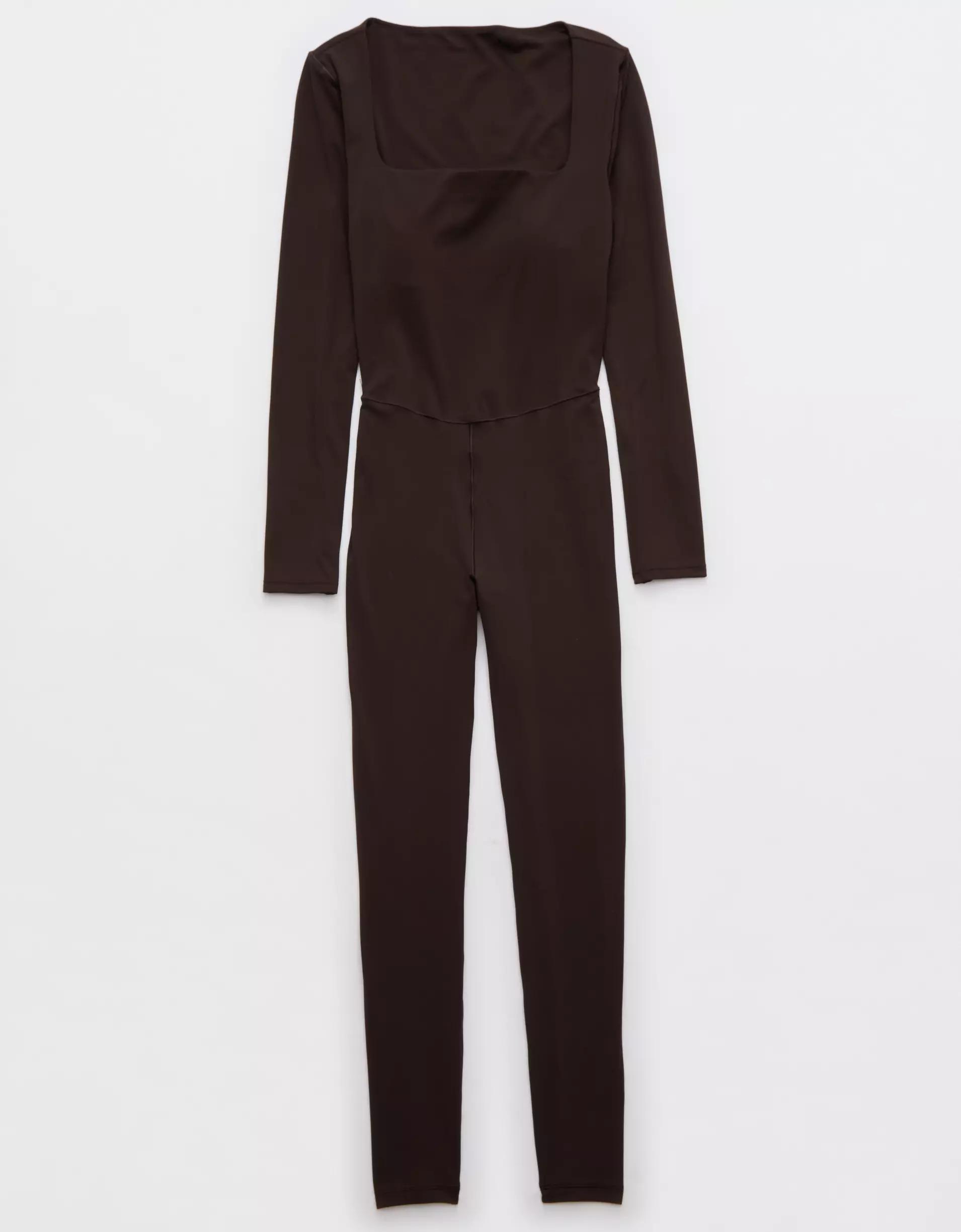 OFFLINE By Aerie Real Me XTRA Long Sleeve Legging Jumpsuit Product Image