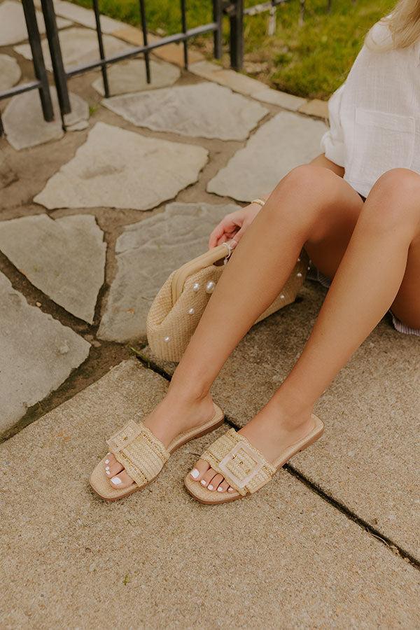 The Jody Raffia Woven Sandal Product Image