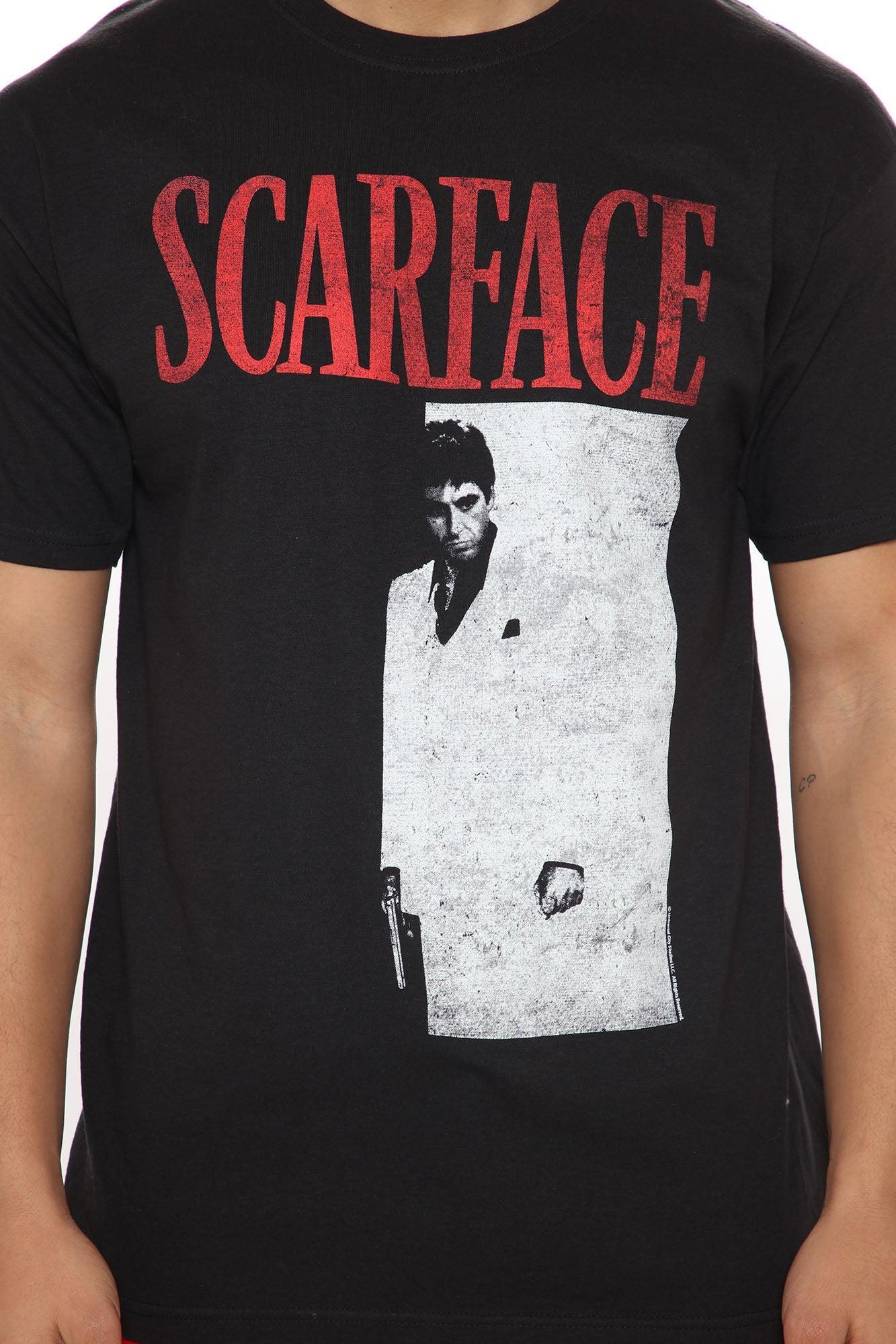 Classic Scarface Short Sleeve Tee - Black Product Image