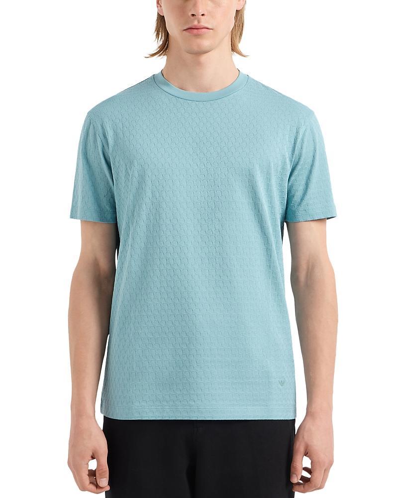 Emporio Armani Allover Jacquard Teardrop Tee Product Image