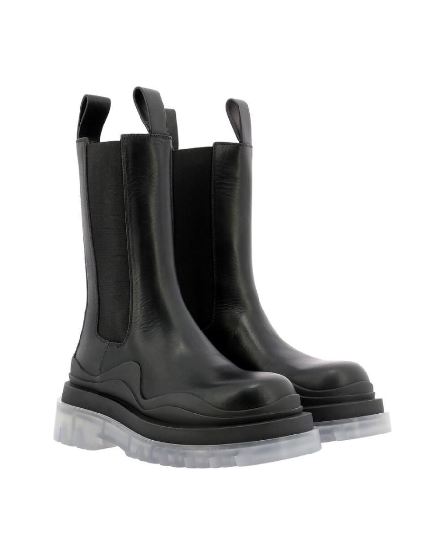 BOTTEGA VENETA Bv Tire Boots In Black Product Image