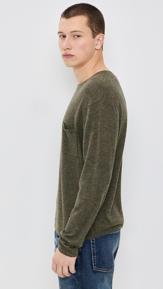 Acne Studios Kluna Cashmere Crewneck Sweater | Shopbop Product Image