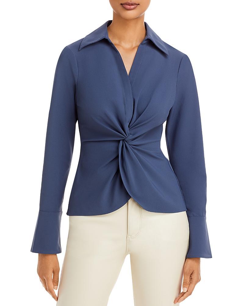 Womens Mckenna Twist-Front Blouse Product Image