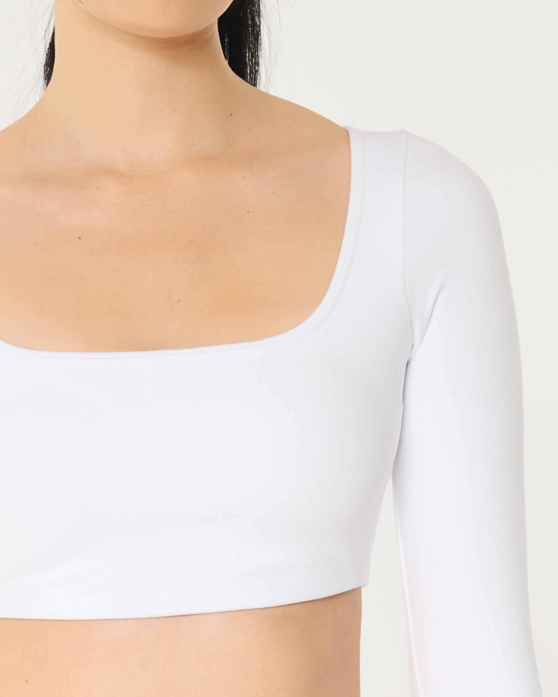 Gilly Hicks Active Recharge Ultra-Crop Long-Sleeve Top Product Image