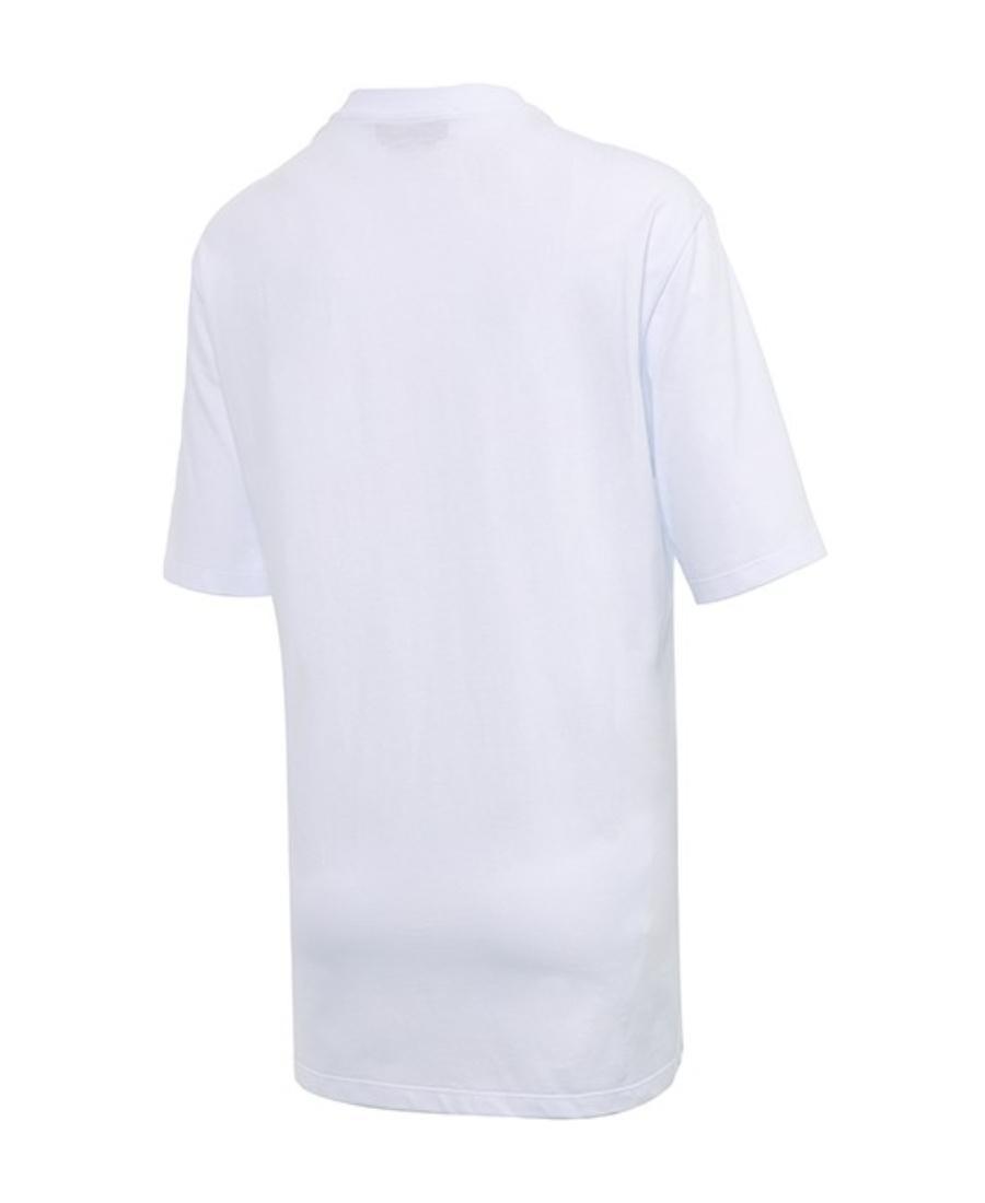 MSGM Printed Short-sleeved T-shirt In White Product Image