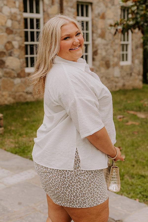 Little Coastal Town Button Up Curves Product Image