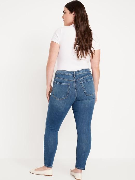 High-Waisted Rockstar Super-Skinny Jeans Product Image