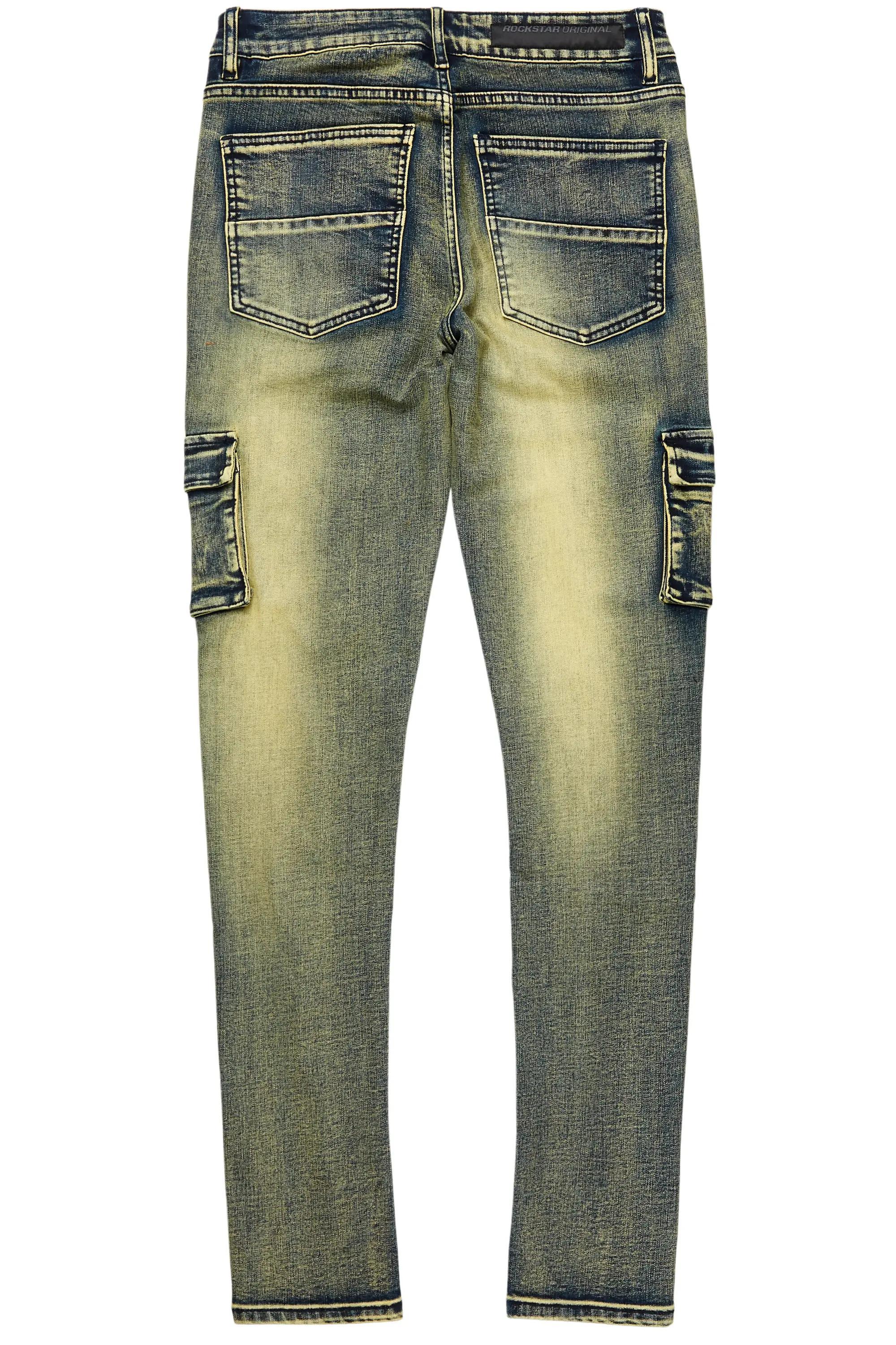 Kap Tint Wash Cargo Jean Male Product Image