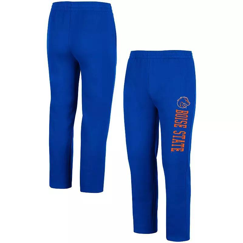 Men's Colosseum Royal Boise State Broncos Fleece Pants, Size: Large, Blue Product Image