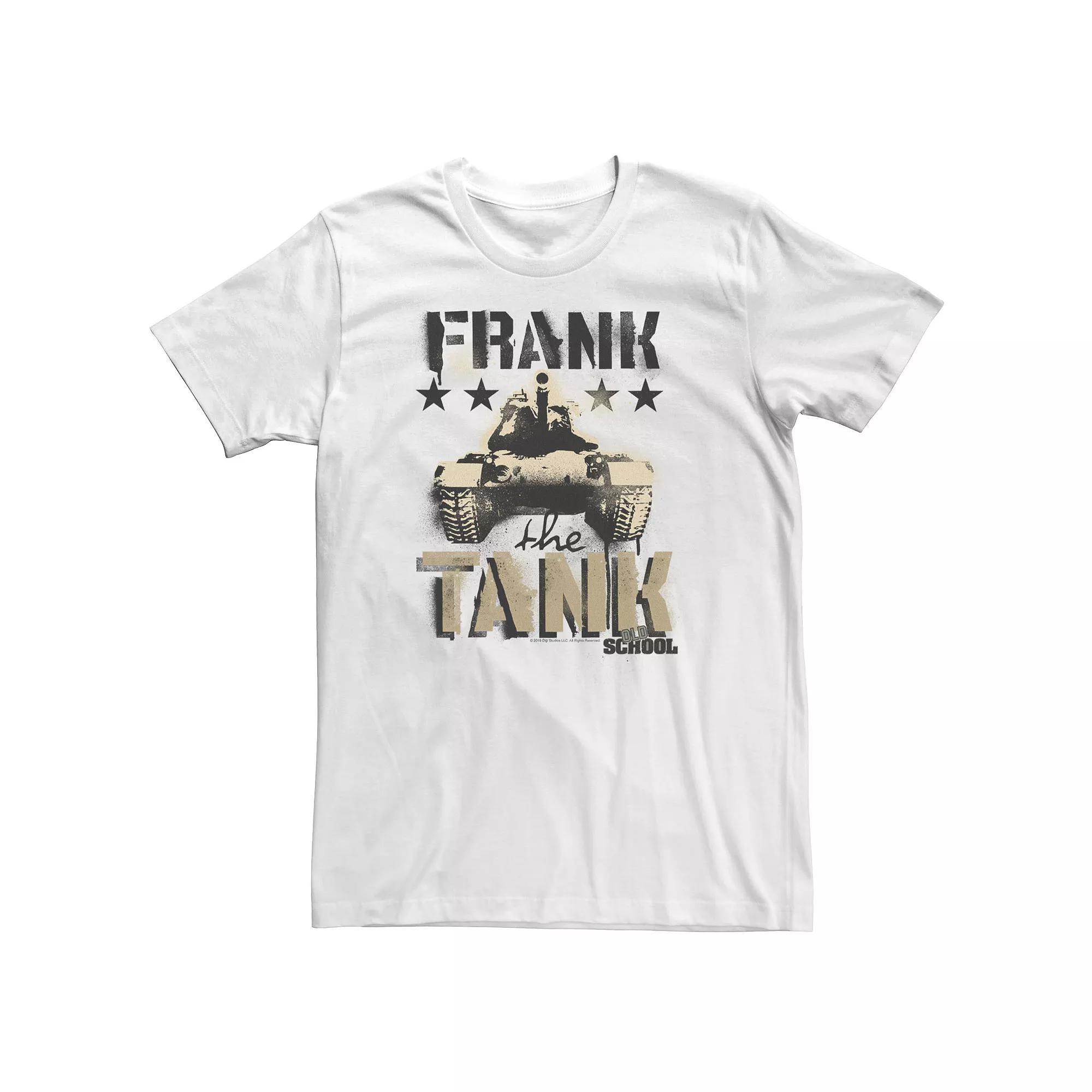 Big & Tall Old School Frank The Tank Top Portrait Tee, Men's, Size: Large Tall, White Product Image