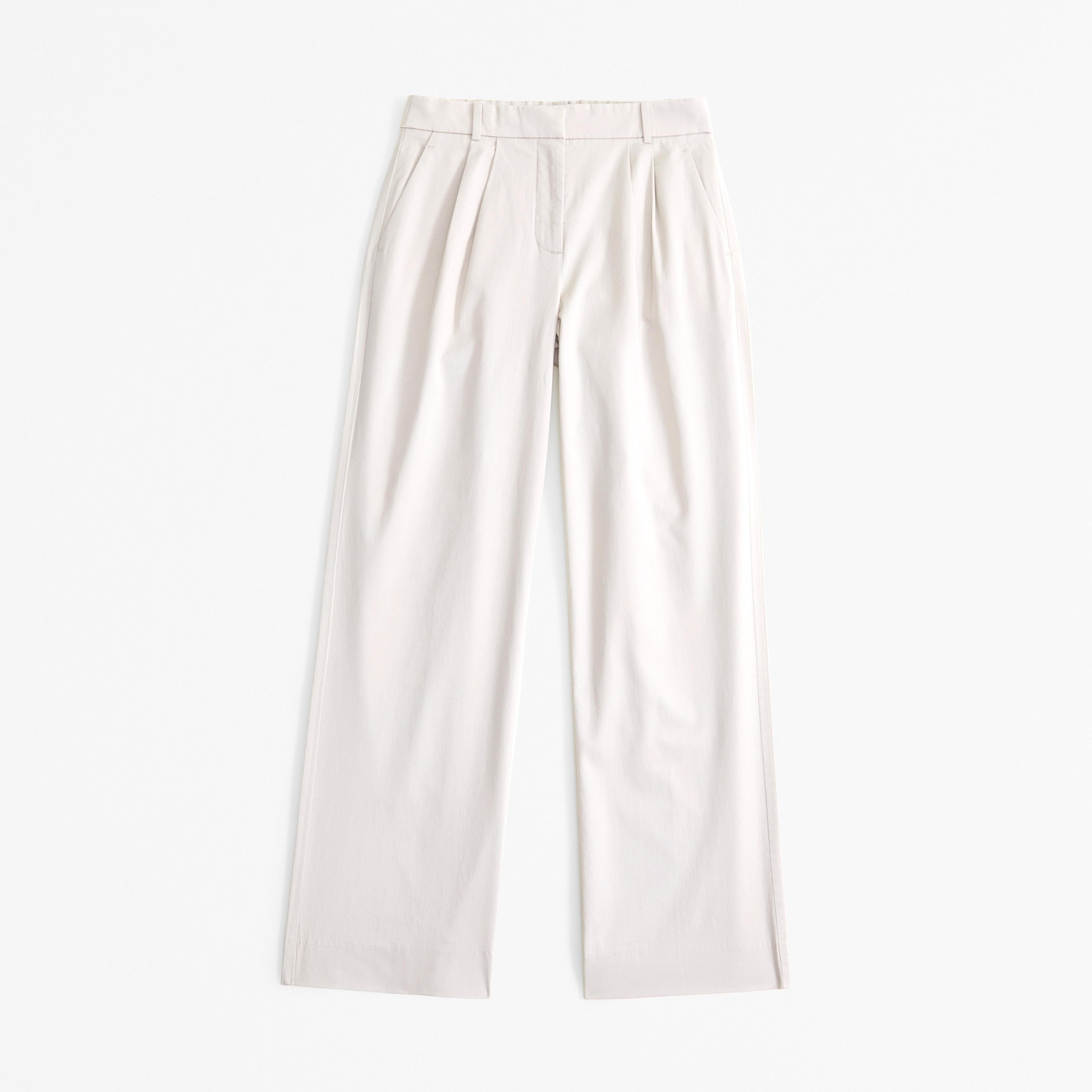 A&F Sloane Low Rise Tailored Twill Pant Product Image