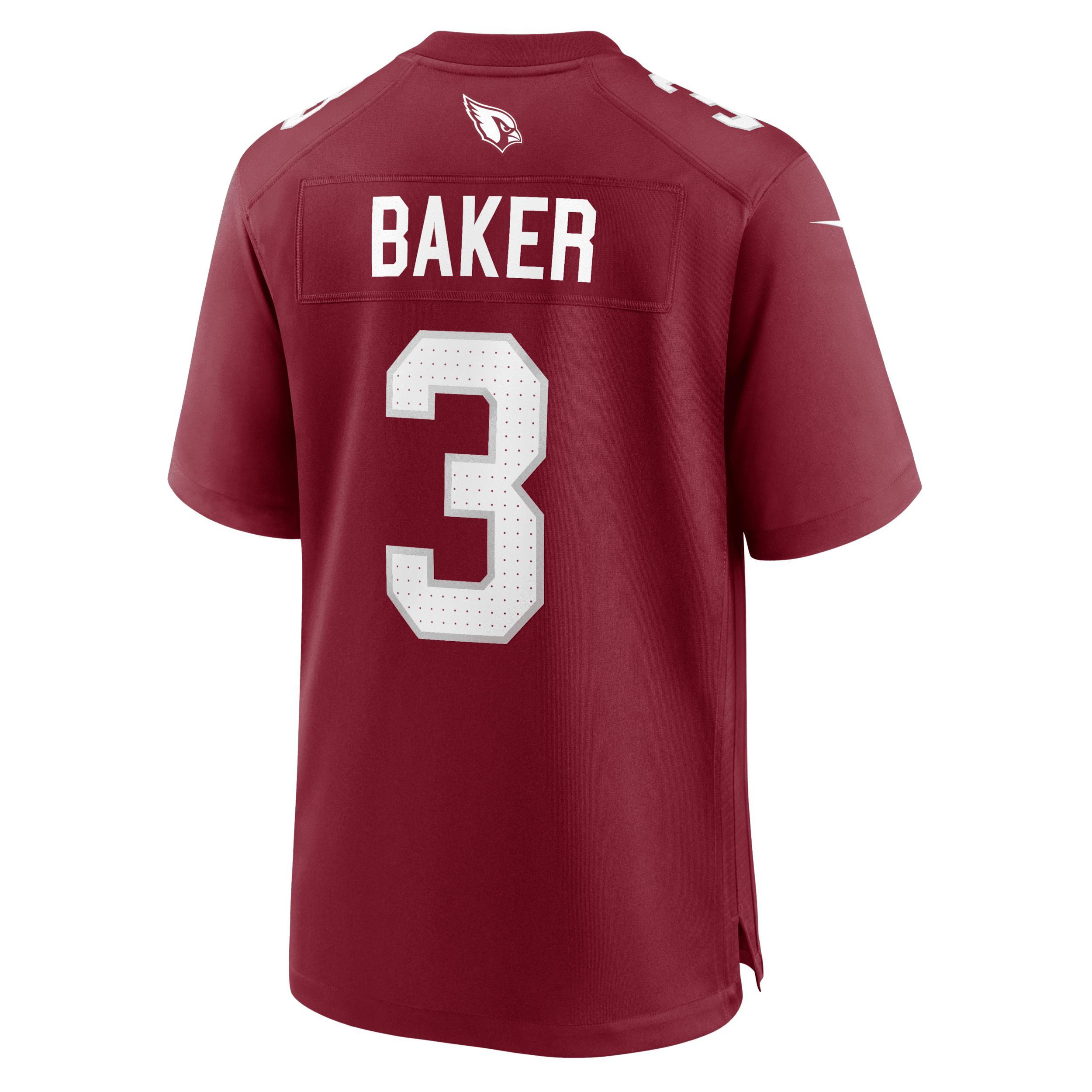 Men's Nike Budda Baker Cardinal Arizona Cardinals Game Player Jersey,  Product Image